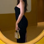 2025 Women Clothing Organic Cotton Fashion Trendy Ladies Summer Bodycon Dress Women 2025 Night Dresses for Woman Sexy - Image 4