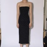 2025 Women Clothing Organic Cotton Fashion Trendy Ladies Summer Bodycon Dress Women 2025 Night Dresses for Woman Sexy - Image 3