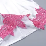 2025 Women Clothing Holiday Satin Strap Color Lace Dress Sexy Temperament of Cultivate One's Morality Bump Hip Skirt - Image 5